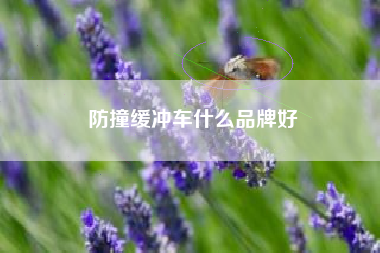 防撞缓冲车什么品牌好
